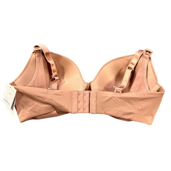Auden Womens Size 36DD Nursing Bra Lightly Lined Wireless 2 Way Straps Mauve New - Picture 2 of 14
